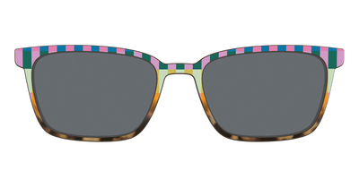 The Polarized Summer Stripes Tortoise Sun Top - Front Top Thumbnail - Pair Eyewear