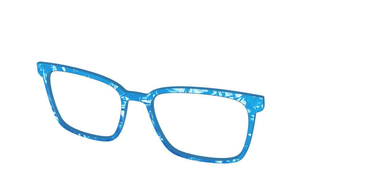 The Topaz Pearl Marble - Angle Top Image - Pair Eyewear
