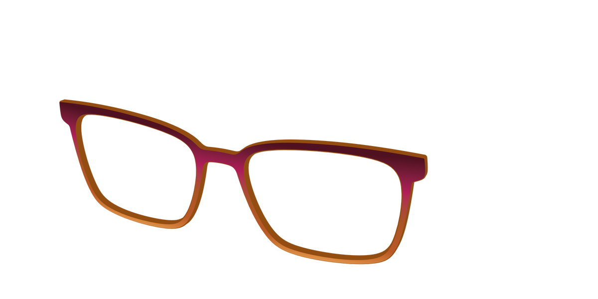 The Umber to Ochre Gradient - Angle Top Image - Pair Eyewear