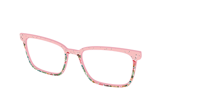 The Winter Village with Iridescent Glitter - Angle Top Thumbnail - Pair Eyewear