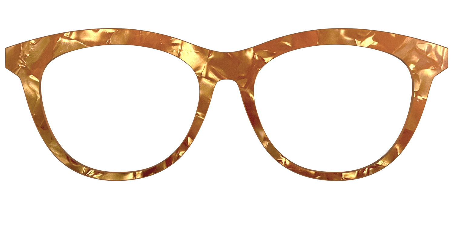 The Amber Pearl Marble - Front Top Image - Pair Eyewear