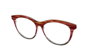 The Auburn Gradient Horn - Angle Top Thumbnail - Pair Eyewear