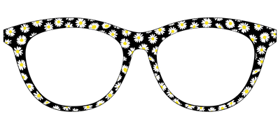 The Black Daisy - Front Top Thumbnail - Pair Eyewear