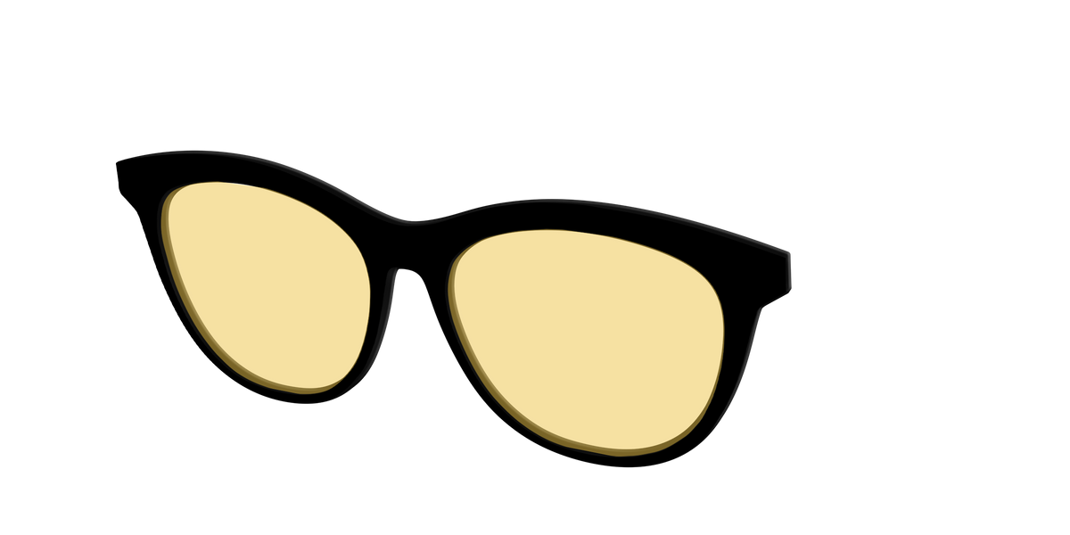 The Black with Driving Lens - Angle Top Image - Pair Eyewear