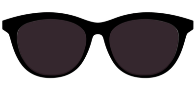 The Black with Urban Explorer lens - Front Top Thumbnail - Pair Eyewear