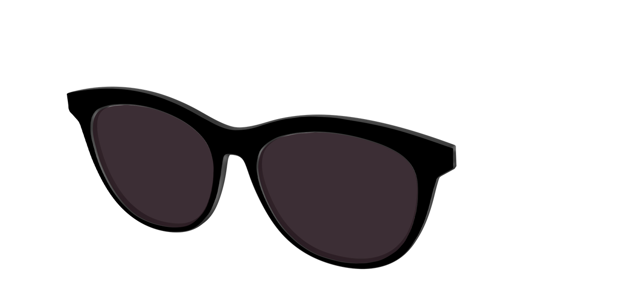 The Black with Urban Explorer lens - Angle Top Image - Pair Eyewear