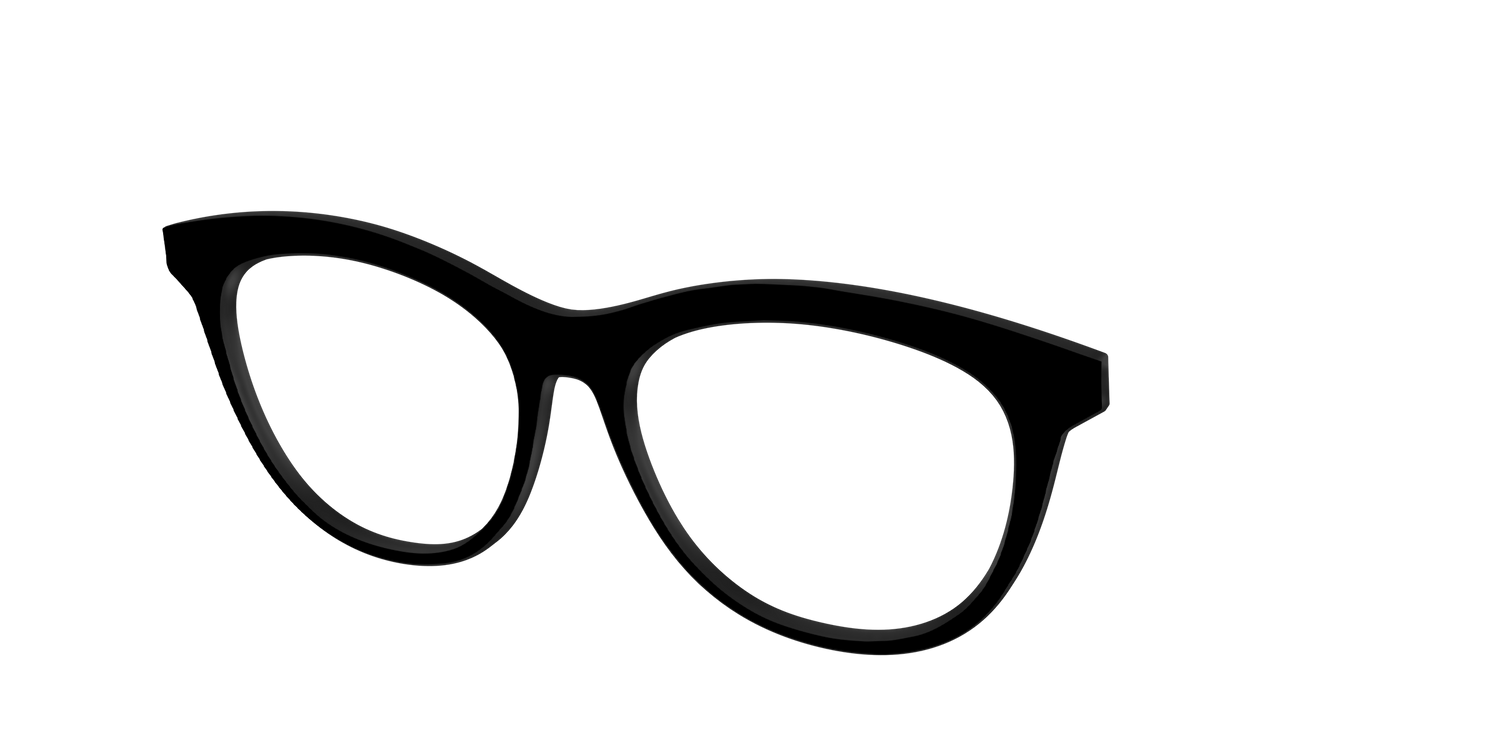 The Black - Angle Top Image - Pair Eyewear