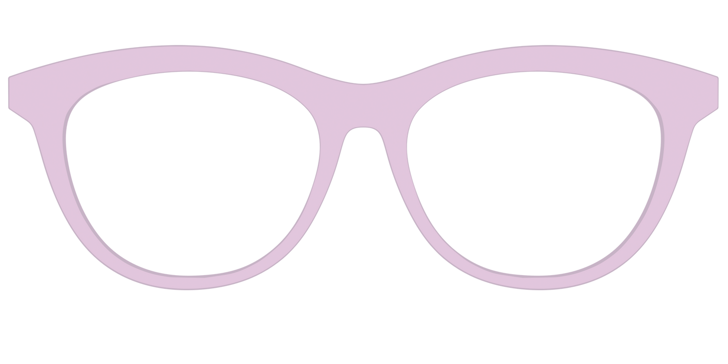 The Blush - Front Top Image - Pair Eyewear