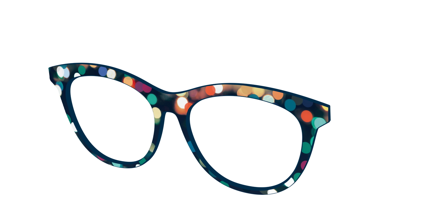 The Bokeh Dot - Angle Top Image - Pair Eyewear