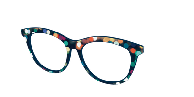 The Bokeh Dot - Angle Top Thumbnail - Pair Eyewear