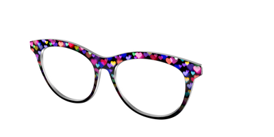 The Bokeh Hearts - Angle Top Thumbnail - Pair Eyewear
