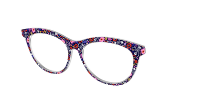The Bone-Chilling Blossoms - Angle Top Thumbnail - Pair Eyewear