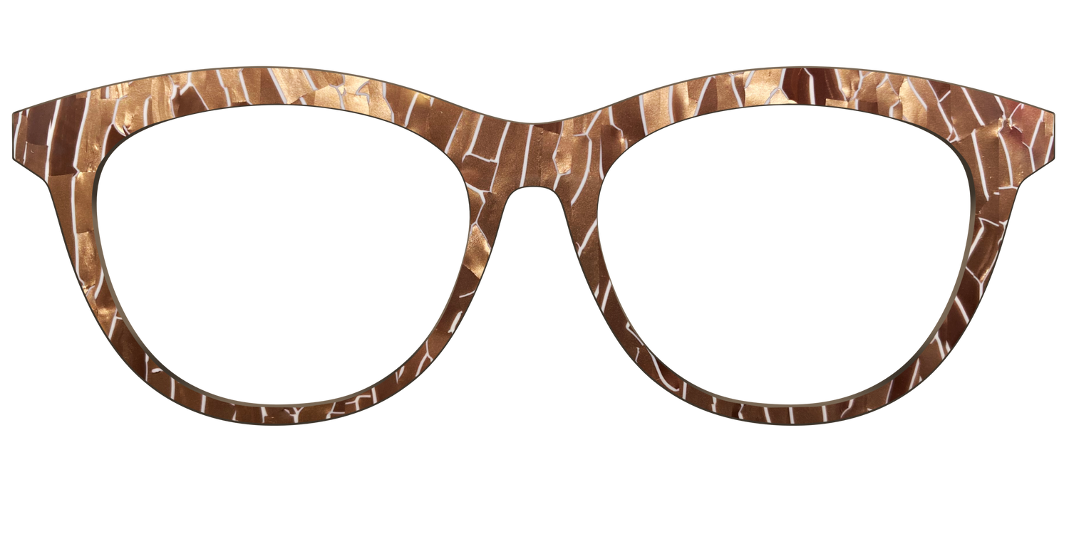 The Bronze Kintsugi - Front Top Image - Pair Eyewear