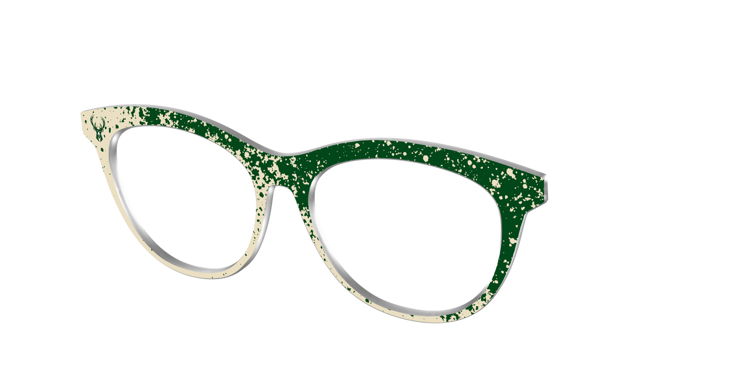 Bucks Splatter - Angle Top Image - Pair Eyewear