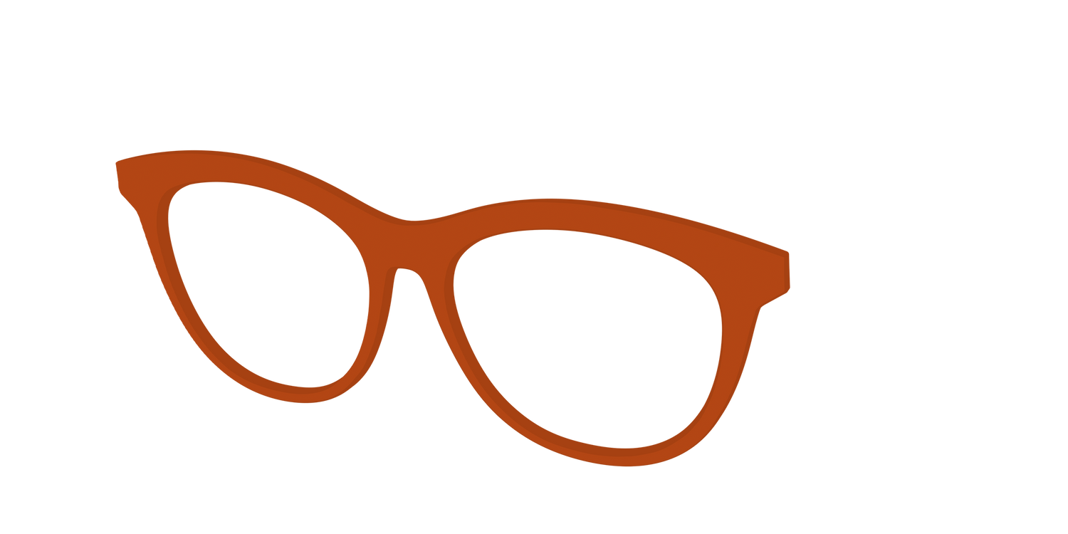 The Burnt Orange - Angle Top Image - Pair Eyewear