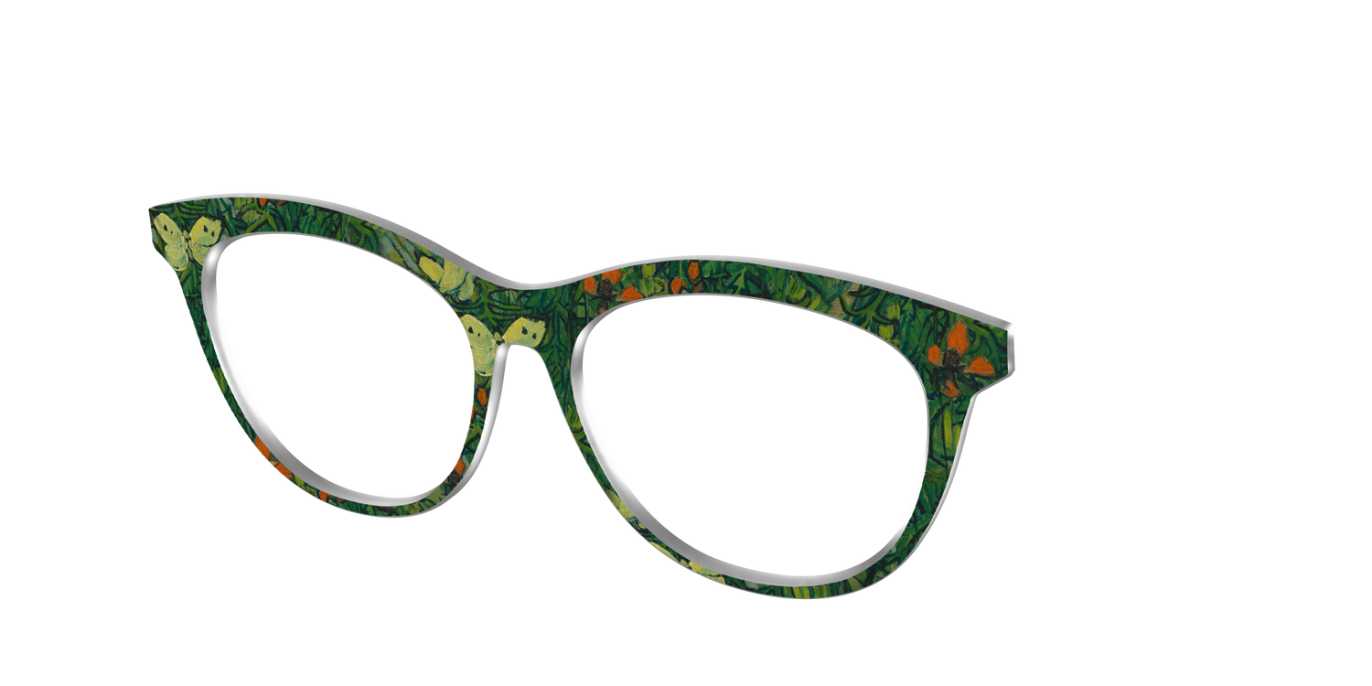 The Butterflies and Poppies - Angle Top Image - Pair Eyewear