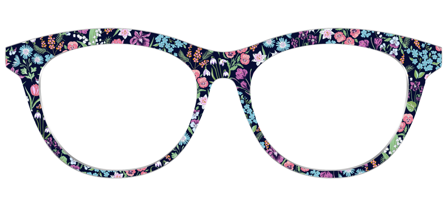 The Demure Blossoms - Front Top Image - Pair Eyewear