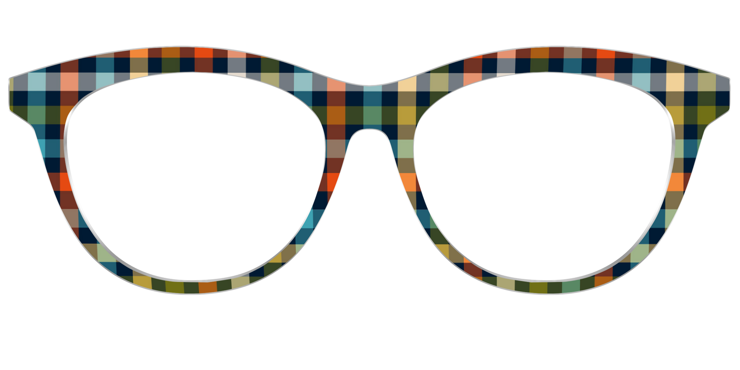 The Dockside Gingham - Front Top Image - Pair Eyewear