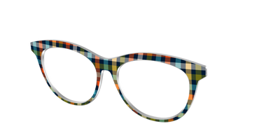 The Dockside Gingham - Angle Top Thumbnail - Pair Eyewear