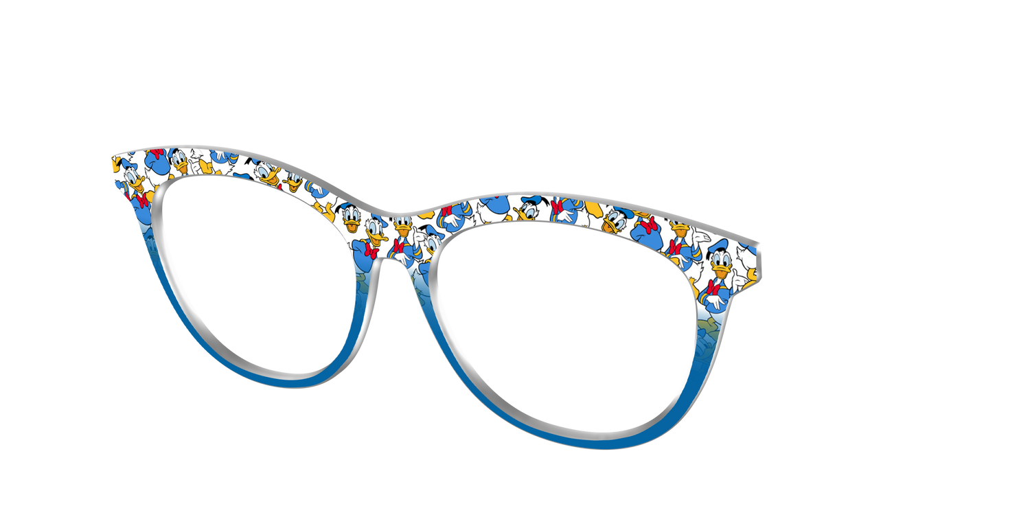 The Donald Duck - Angle Top Image - Pair Eyewear