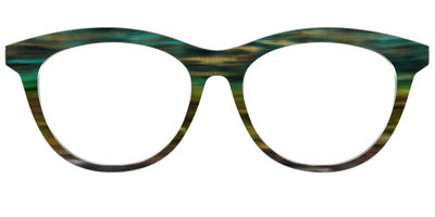 The Emerald Gradient Horn - Front Top Thumbnail - Pair Eyewear