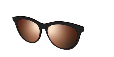The Polarized Gold Reflective Sun Top - Angle Top Thumbnail - Pair Eyewear