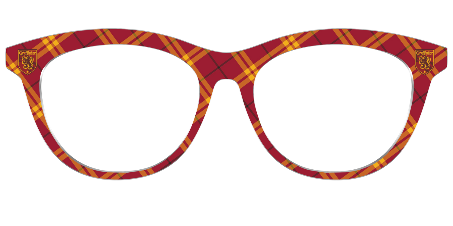 The Gryffindor™ Plaid - Front Top Image - Pair Eyewear