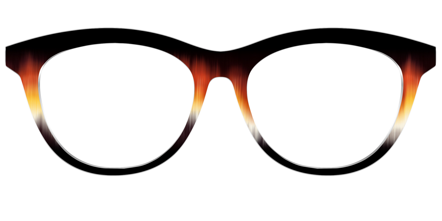 The Hallows' Eve Gradient - Front Top Image - Pair Eyewear