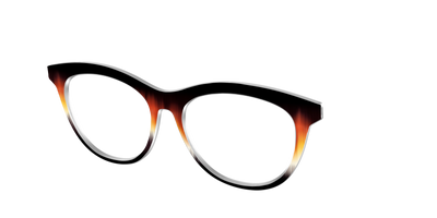 The Hallows' Eve Gradient - Angle Top Thumbnail - Pair Eyewear