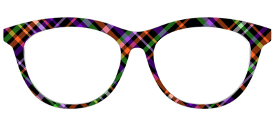 The Hexed Plaid - Front Top Thumbnail - Pair Eyewear