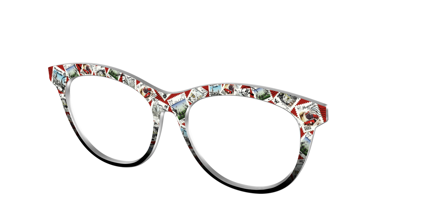 The Hogwarts™ Stamps - Angle Top Image - Pair Eyewear