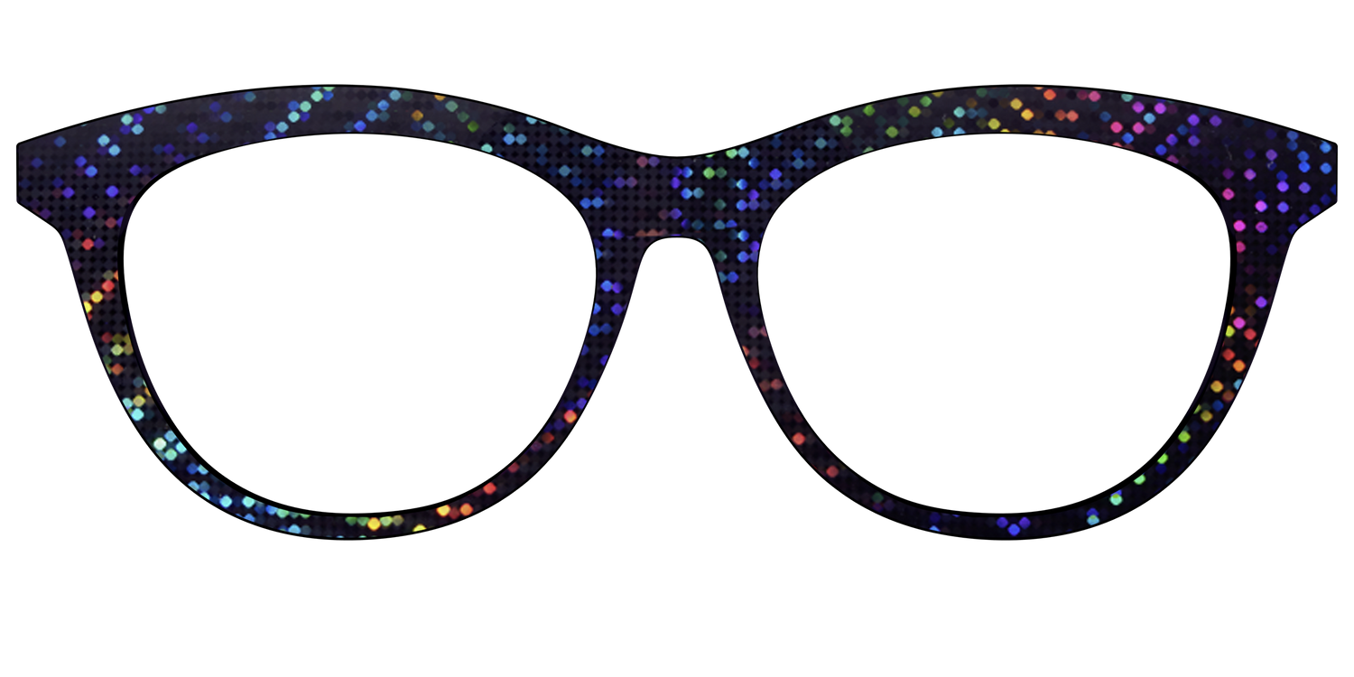 The Holographic Dots - Front Top Image - Pair Eyewear