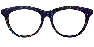 The Holographic Dots - Front Top Thumbnail - Pair Eyewear