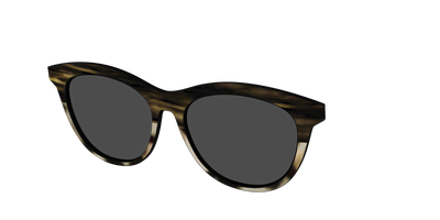 The Polarized Horn Tortoise Sun Top - Angle Top Thumbnail - Pair Eyewear