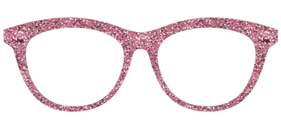 The Hot Pink Sparkle - Front Top Thumbnail - Pair Eyewear