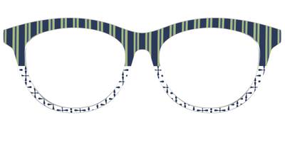 The Kayak Stripes - Front Top Thumbnail - Pair Eyewear