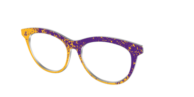 Lakers Splatter - Angle Top Thumbnail - Pair Eyewear