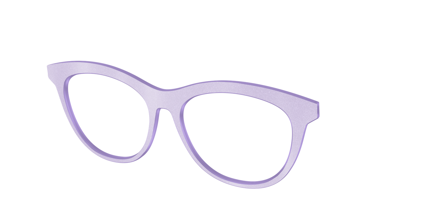 The Lavender Shimmer - Angle Top Image - Pair Eyewear