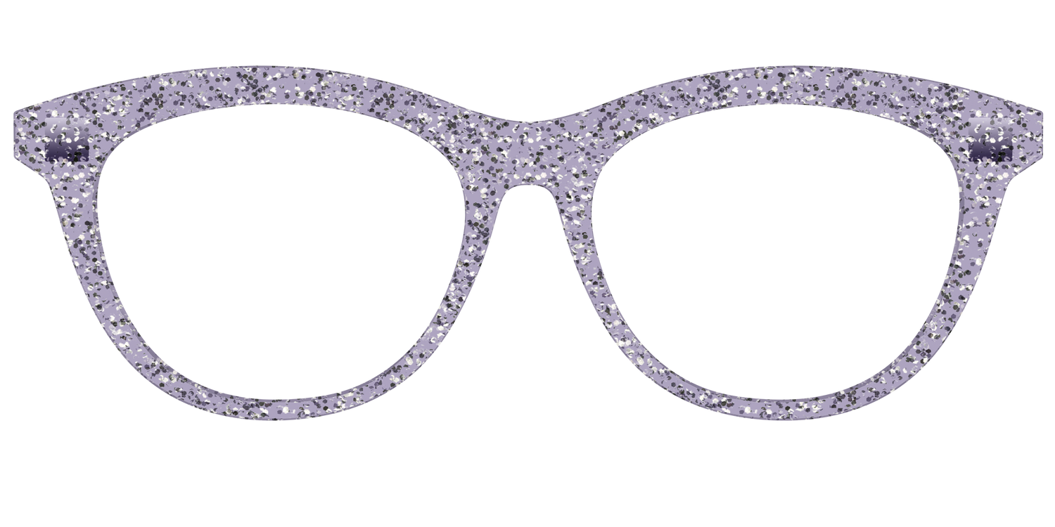 The Lavender Sparkle - Front Top Image - Pair Eyewear