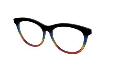The Love Wins Gradient - Angle Top Thumbnail - Pair Eyewear