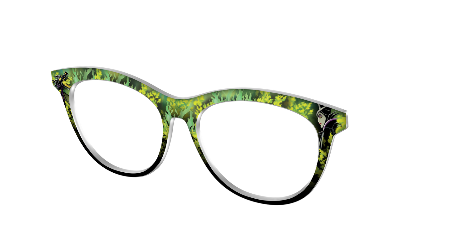 Maleficent's Dragon Flames - Angle Top Image - Pair Eyewear