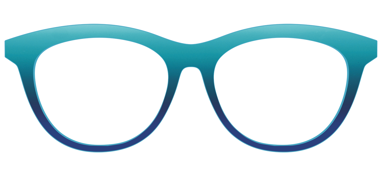 The Ocean Blue - Front Top Image - Pair Eyewear
