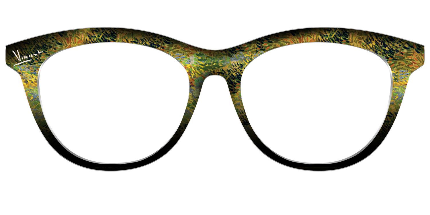 The Painterly Texture - Front Top Image - Pair Eyewear
