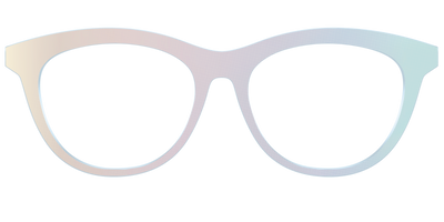 The Pastel Dot Iridescent - Front Top Thumbnail - Pair Eyewear