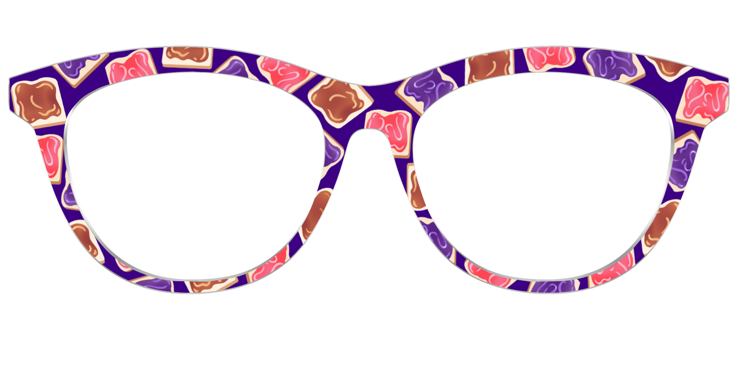 The PB & J - Front Top Image - Pair Eyewear
