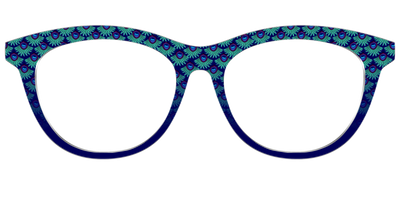 The Peacock Scallop - Front Top Thumbnail - Pair Eyewear