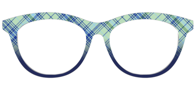 The Poetic Plaid - Front Top Thumbnail - Pair Eyewear