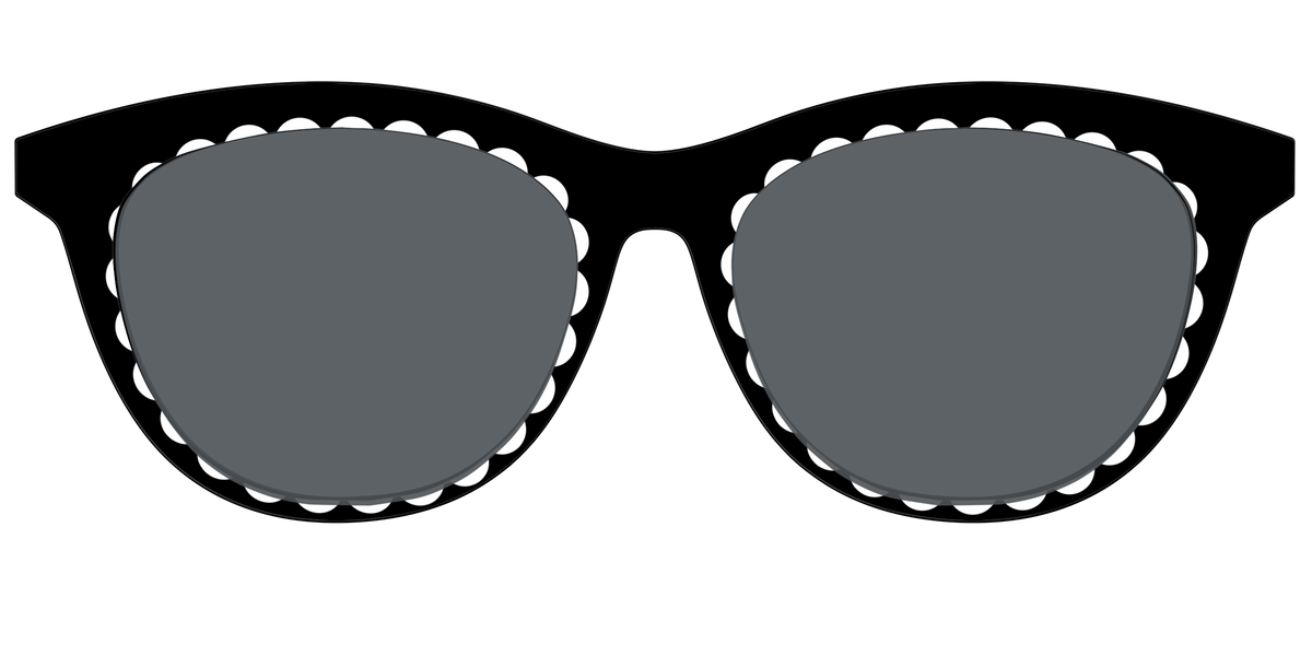 The Polarized Stylish Daisy Sun Top - Front Top Image - Pair Eyewear