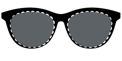 The Polarized Stylish Daisy Sun Top - Front Top Thumbnail - Pair Eyewear