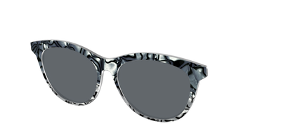 The Polarized Zebra Pearl Split Sun Top - Angle Top Thumbnail - Pair Eyewear